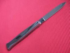 Vintage BARON Italian All Metal Button Open/Close STILETTO Switchblade Knife