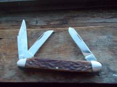 RI Knife Co. (Rhode Island) Stockman Knife 