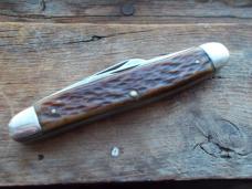 RI Knife Co. (Rhode Island) Stockman Knife 