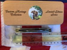 Bear & Son 4” Congress w/ Flashy Mother of Pearl Handles in Orig Tin -NOS