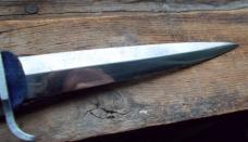Gutmann Solingen Germany Dagger Sailor's Knife Blade Etch Sheath 