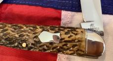 J A Henckels Old 3 Blade Whittler Pocket Knife w/ Sweet Old Bone Handles! NM