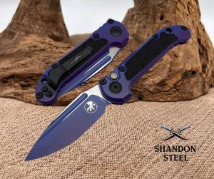 Microtech Knives LUDT Gen III Aurora Drop Point 1135-1PUAUS-Z4