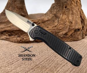 SOG Terminus XR CRYO CTS-BDZ1 Carbon Fiber Handle Flipper Folding Knife (19)