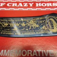 Case XX Chief Crazy Horse Commemorative Knife With Box, Scabbard, Papers 3502/5000