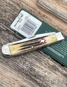 CASE XX ** SFO 2007 STAG TEXAS SHIELD SCROLLED & NUMBERED TRAPPER