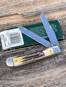 CASE XX ** SFO 2007 STAG TEXAS SHIELD SCROLLED & NUMBERED TRAPPER