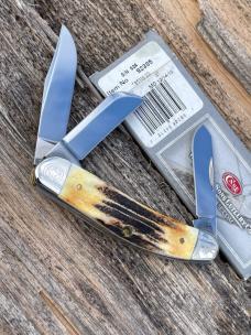 CASE XX ** SFO 2012 STAG TEXAS SHIELD SCROLLED & NUMBERED SOWBELLY
