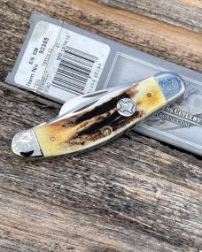 CASE XX ** SFO 2012 STAG TEXAS SHIELD SCROLLED & NUMBERED SOWBELLY