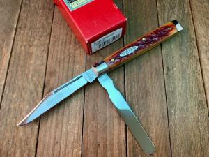 Robeson Shuredge by Queen Doctors Knife Carmel Jigged Bone