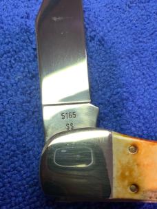 Case XX 5165 SS Stag Folding Hunter 1990 Black Magic