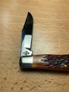 Case XX 2013 Collectors Club Expresso Bone TB61110 Saddlehorn FREE Shipping