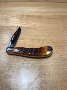 Case XX 2013 Collectors Club Expresso Bone TB61110 Saddlehorn FREE Shipping