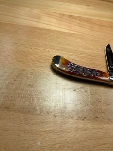 Case XX 2013 Collectors Club Expresso Bone TB61110 Saddlehorn FREE Shipping