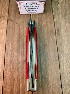 Schatt and Morgan Medium Stockman Keystone Series 17 2007 Crimson Red Bone