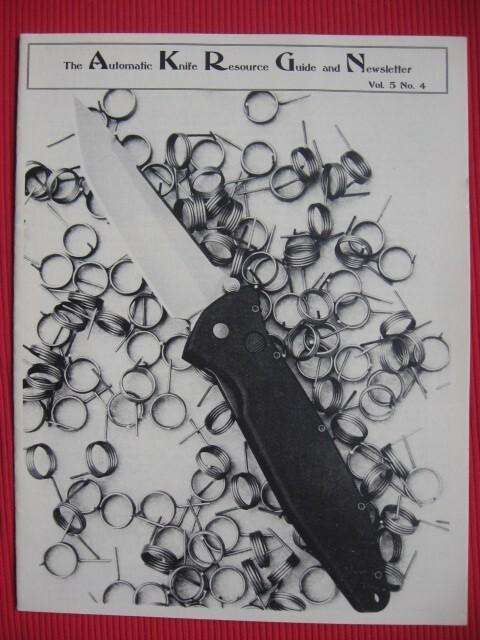  The Automatic Knife Resource Guide And Newsletter KA-BAR, Microtech, Etc. - Vol.5 No.4