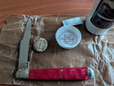 Great Eastern Cutlery GEC 65 651122 Indian Paint Brush Jigged Bone
