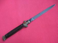 Vintage B Rostfrei (Early Beltrame) Italian 11" Rosewood Stiletto Switchblade Knife.