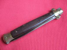 Vintage B Rostfrei (Early Beltrame) Italian 11" Rosewood Stiletto Switchblade Knife.
