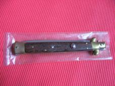 Vintage B Rostfrei (Early Beltrame) Italian 11" Rosewood Stiletto Switchblade Knife.