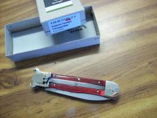 Hubertus Knife Shellpuller Patronenzieher Solingen Germany Rare Red Bone Large Size 11 UNUSED NIB.