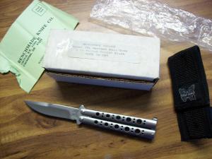 Benchmade Bali-Song Rare Discontinued Model # 30 Early 1990's UNUSED Orig. Box Sheath Paper