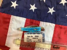 2004 Case xx Whittler Knife (MDL# 6355 WH SS) w/ Sweet Caribbean Blue Bone Handles -NOS & M/NM