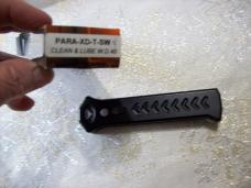 Paragon X OTF Automatic U.S.A. Tanto Partial Serrated S30V Beadblast Bld.W/Safety UNUSED W/Orig. Box