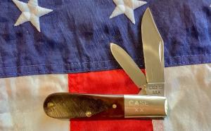 1976 Case xx Barlow w/ Nice Derlin handles mdl# 62009 1/2 SS -Good Snap and NO Wobble