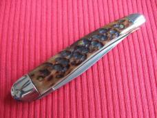 Vintage Italian Pick Bone Pocket Knife ITALY - New Old Stock !