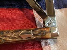 1991 Winchester Physician knife By Blue Grass Cutlery (Mdl# 2978) w/ Sweet Stag Handles