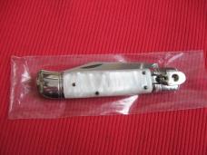 Older Italian Clip Blade Leverlock Switchblade Knife