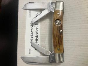 STAG HANDLE CONGRESS HEN & ROOSTER