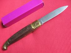 Vintage Italian Select Rosewood Leverlock Switchblade Knife