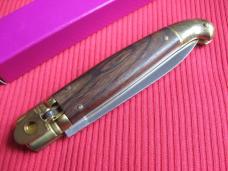 Vintage Italian Select Rosewood Leverlock Switchblade Knife
