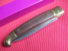 Vintage Italian Select Rosewood Leverlock Switchblade Knife