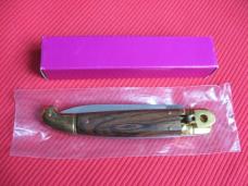 Vintage Italian Select Rosewood Leverlock Switchblade Knife