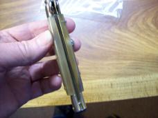 Renzo Beltrame 9 Incher Flat Ground Blade Swivel Honey Horn Beauty Looks UNUSED!
