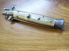 Renzo Beltrame 9 Incher Flat Ground Blade Swivel Honey Horn Beauty Looks UNUSED!