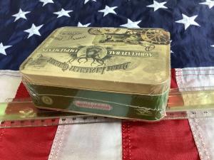 Case xx 2012 John Deere Stockman Knife Mdl# 63032 w/ Br Grn Bone Handles -NOS in sealed tin