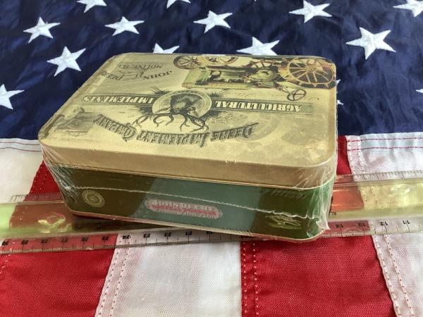 Case xx 2012 John Deere Stockman Knife Mdl# 63032 w/ Br Grn Bone Handles -NOS in sealed tin Case xx 2012 John Deere Stockman Knife Mdl# 63032 w/ Br Grn Bone Handles -NOS in sealed tin