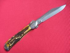 Vintage JAEGER BROS. Stag AERIAL Switchblade Knife
