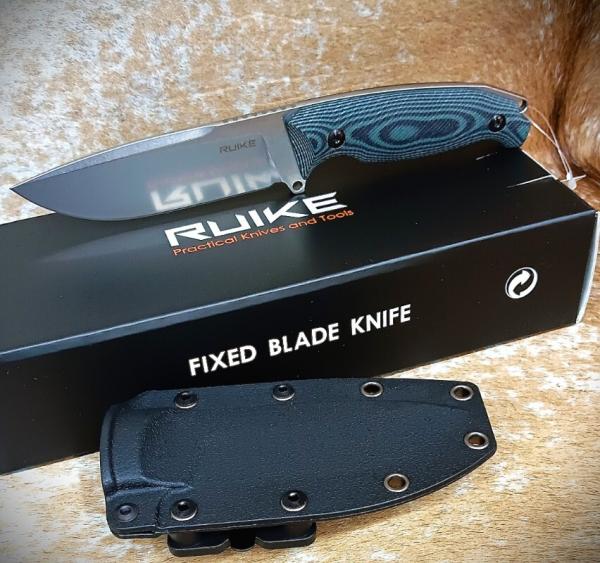 Ruike Jager F118-G Fixed Blade Knife Green G10 4.33" Sandvik 14C28N Drop Point Ruike Jager F118-G Fixed Blade Knife Green G10 4.33" Sandvik 14C28N Drop Point