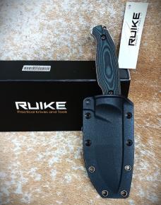 Ruike Jager F118-G Fixed Blade Knife Green G10 4.33" Sandvik 14C28N Drop Point