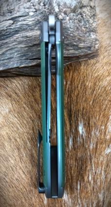 Ganzo Samson Adimanti Folding Liner Lock Knife D2 Blade OD Green G10 Handles