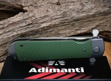 Ganzo Samson Adimanti Folding Liner Lock Knife D2 Blade OD Green G10 Handles