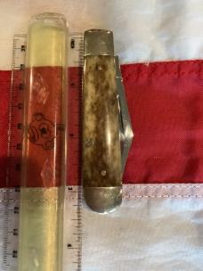 Case xx 1979 Jack Knife w/ Appaloosa Bone Handles (Mdl#A6235 1/2)  -NOS
