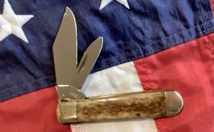 Case xx 1979 Jack Knife w/ Appaloosa Bone Handles (Mdl#A6235 1/2)  -NOS