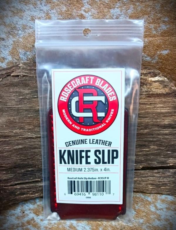 RoseCraft Blades Knife Pocket Slip Medium For Knives 3 5/8" Or Shorter RCXSLIP-M