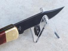 110 Folding Hunter - Build Out - Rosewood/Brass Black BOS S30V Blade - New